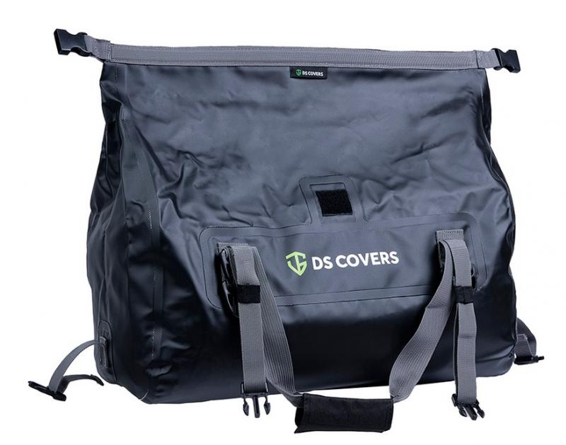 DS COVERS PVC Lightweight Waterproof Marine Motorcycle 30 Litre Travel Bag