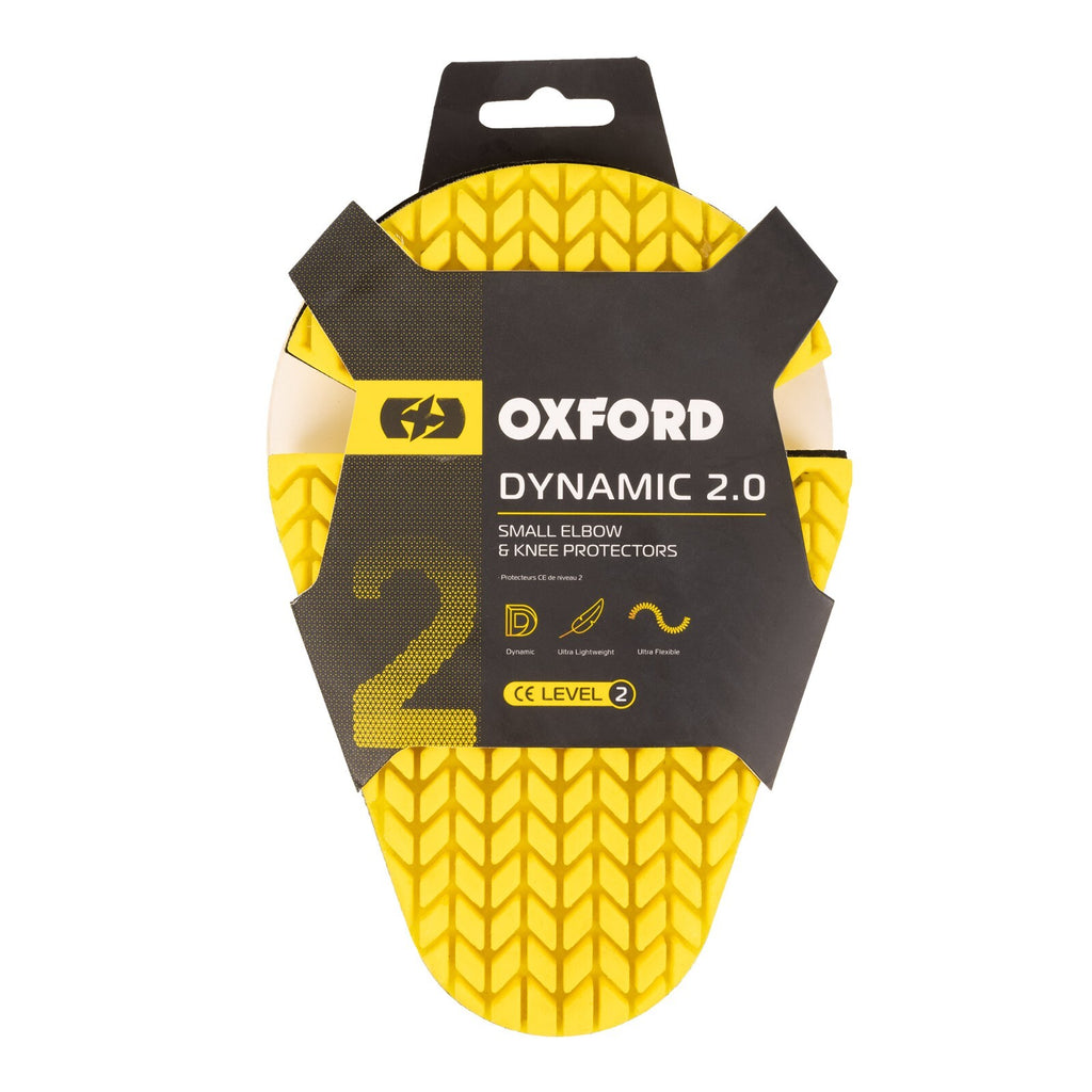 Oxford Dynamic 2.0 Motorcycle Motorbike Protector Level 2 Small Elbow/ Knee Pair