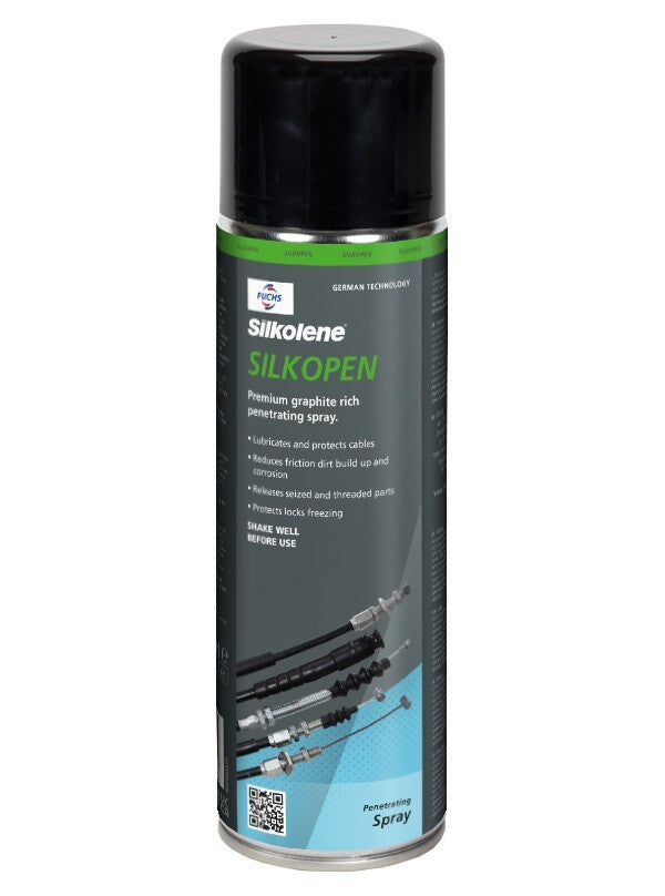 Silkolene Silkopen Motorcycle Penetrating Graphite Spray Lubricate & Clean