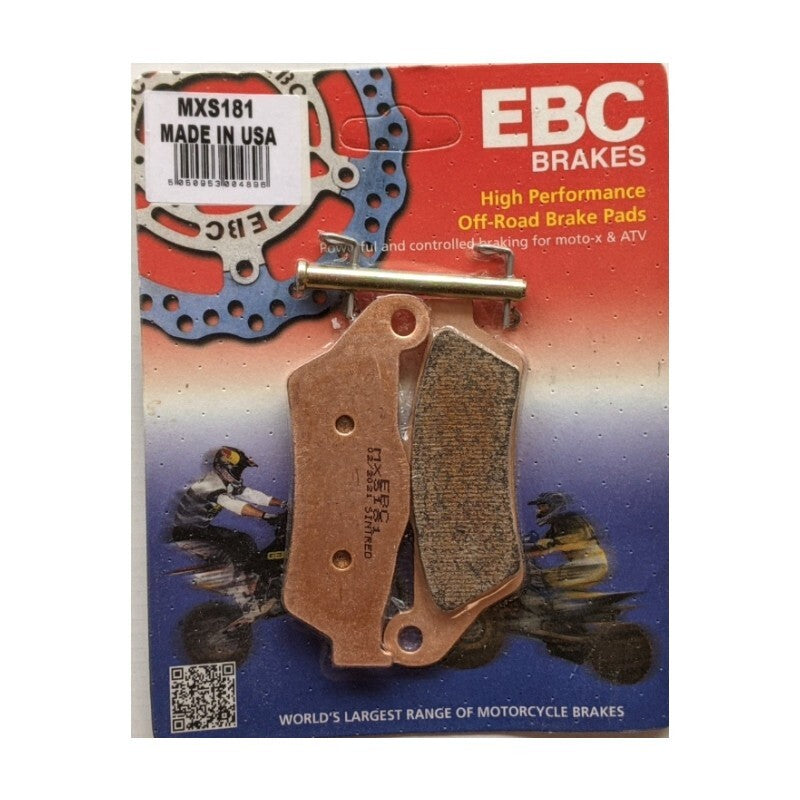 EBC - MX-S 181 - MXS Series Off Road Moto-X Race Sintered Brake Pads