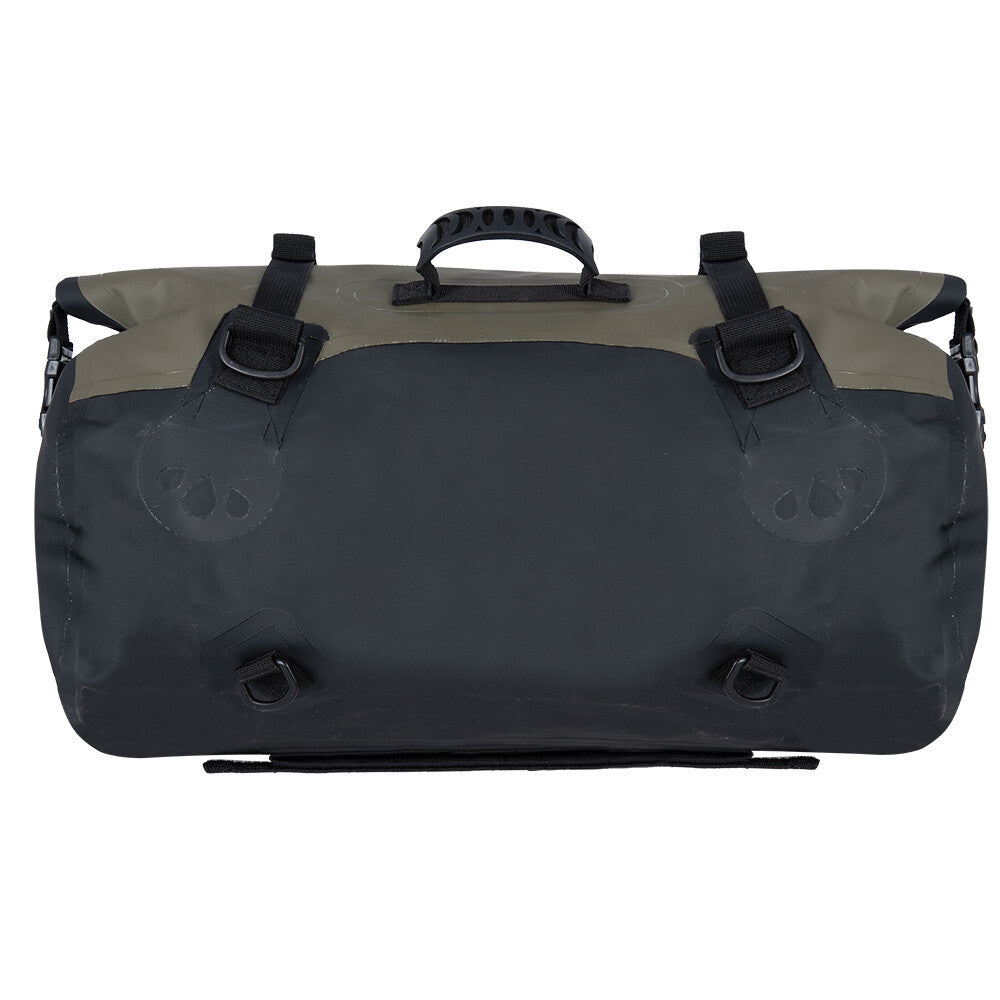 Oxford AQUA T-30 Waterproof Motorcycle Motorbike 30 Litre Roll Bag - Khaki Black