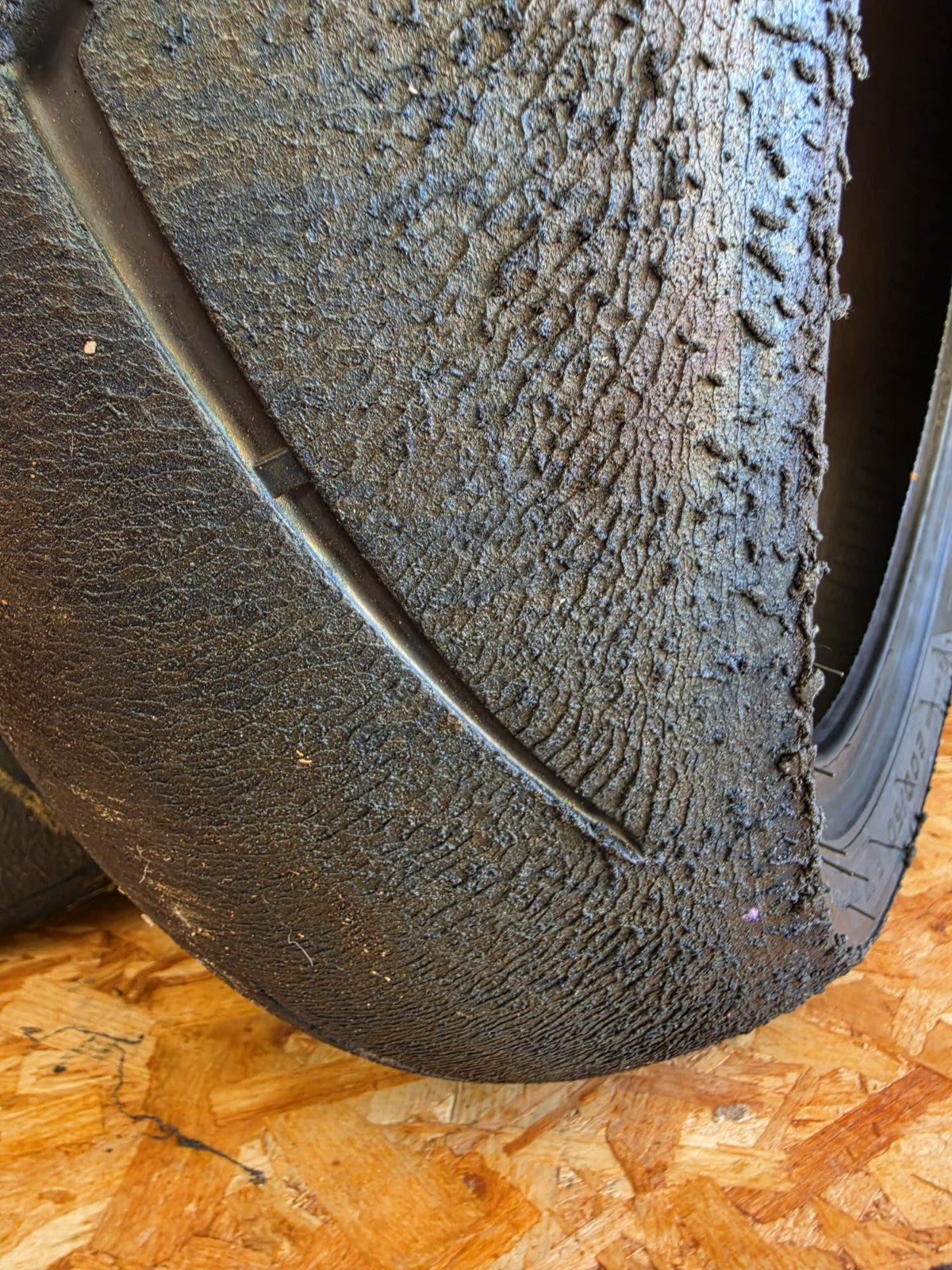 Pirelli Diablo Supercorsa Rear SC1 200/60-17 V4 Part worn scub motorcycle tyre