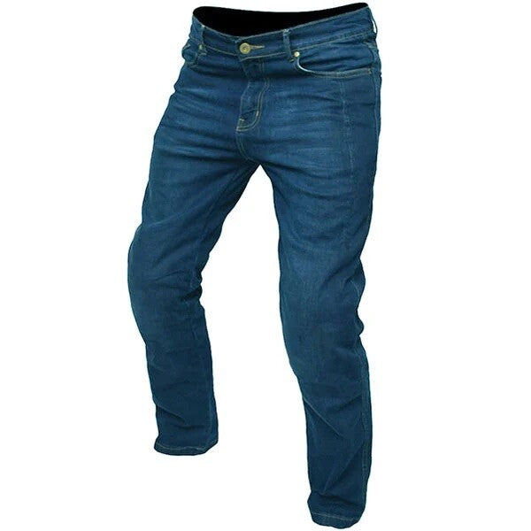 ARMR Moto M789 Aramid Lined Armoured Motorcycle Motorbike Jeans - Blue