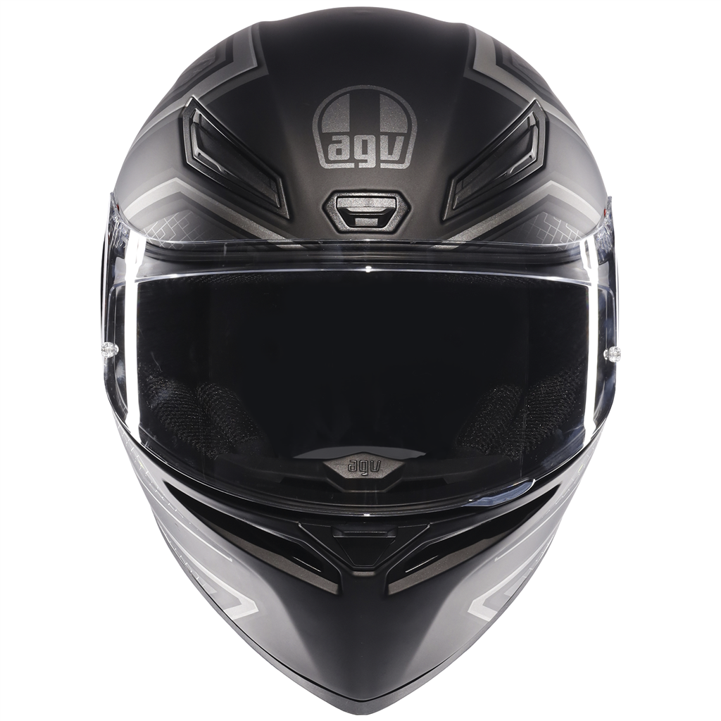 AGV K1S Sling Matt Black Grey ECE2206 Full Face Motorcycle Motorbike Helmet