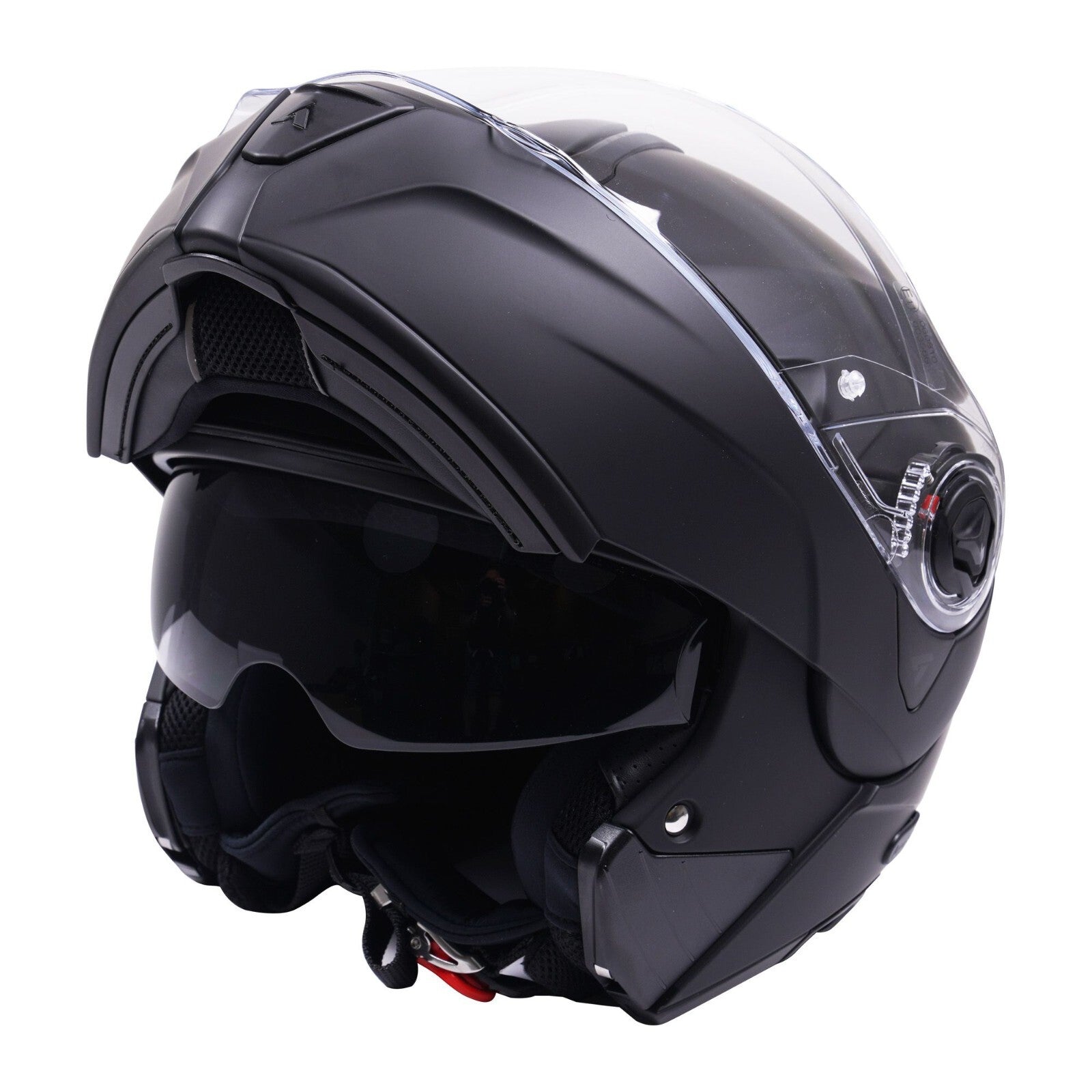 Airoh Specktre Flip Front P/J ECE2206 Motorcycle Motorbike Helmet - Matt Black