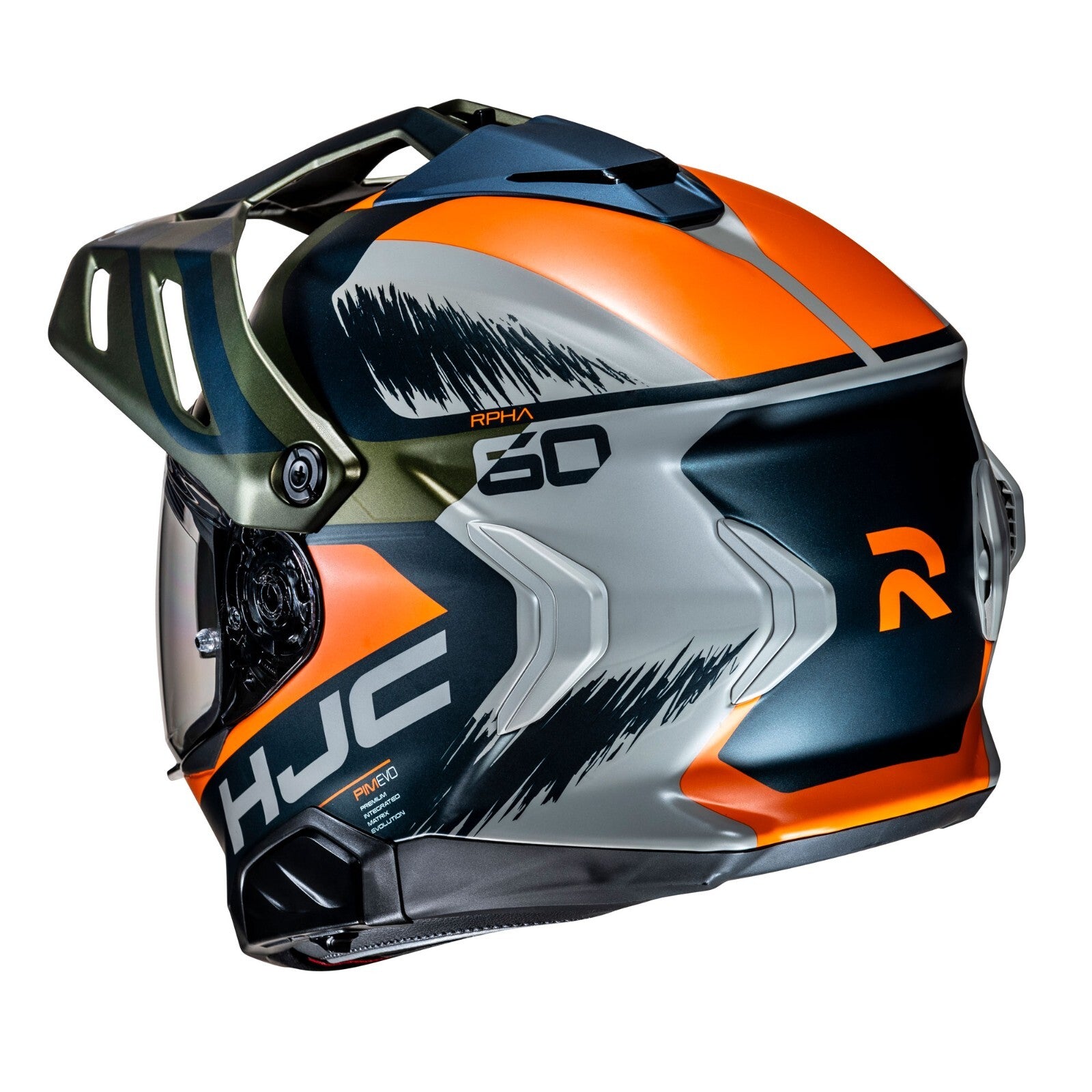 HJC RPHA 60 Quid Dual Sport Peaked ECE2206 Motorcycle Motorbike Helmet