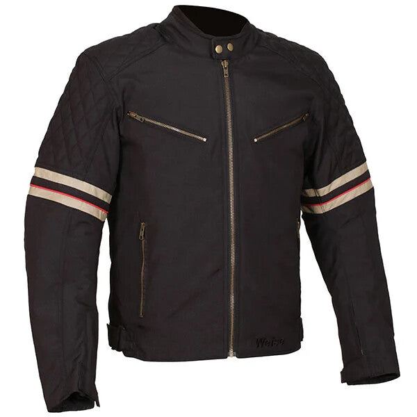 Weise Michigan CEAA Classic Style Waterproof Textile Motorcycle Motorbike Jacket