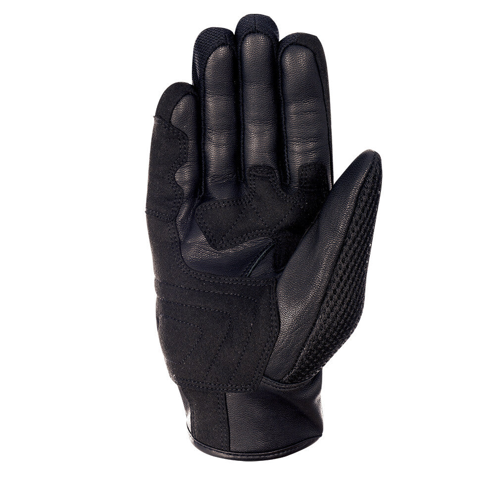 Oxford Brisbane Air Short Vented Motorcycle Motorbike Gloves Stealth Black