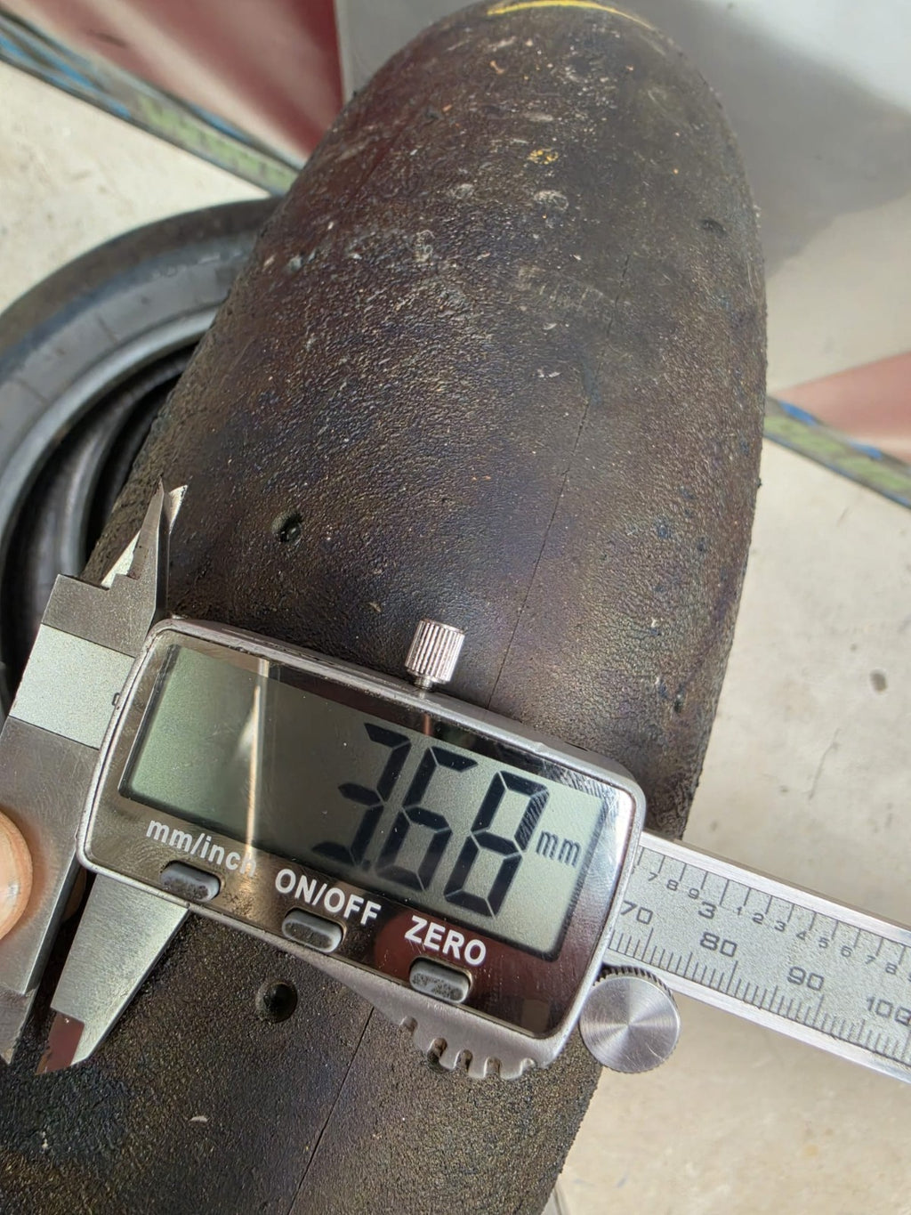 Pirelli Diablo Superbike SC1 125/70-17 Used BSB Scrub Motorcycle Tyre - SF4