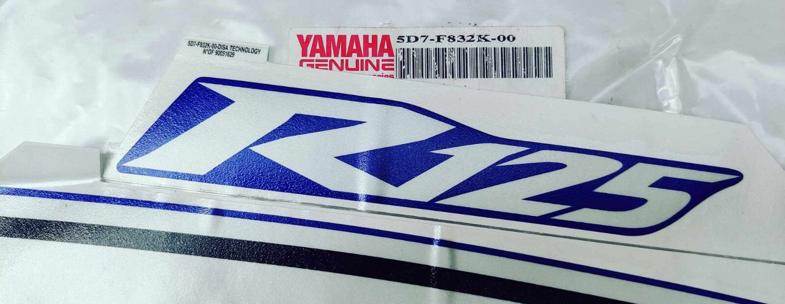 Yamaha New Genuine YZF-R Graphic Design No. 12 5D7-F832K-00