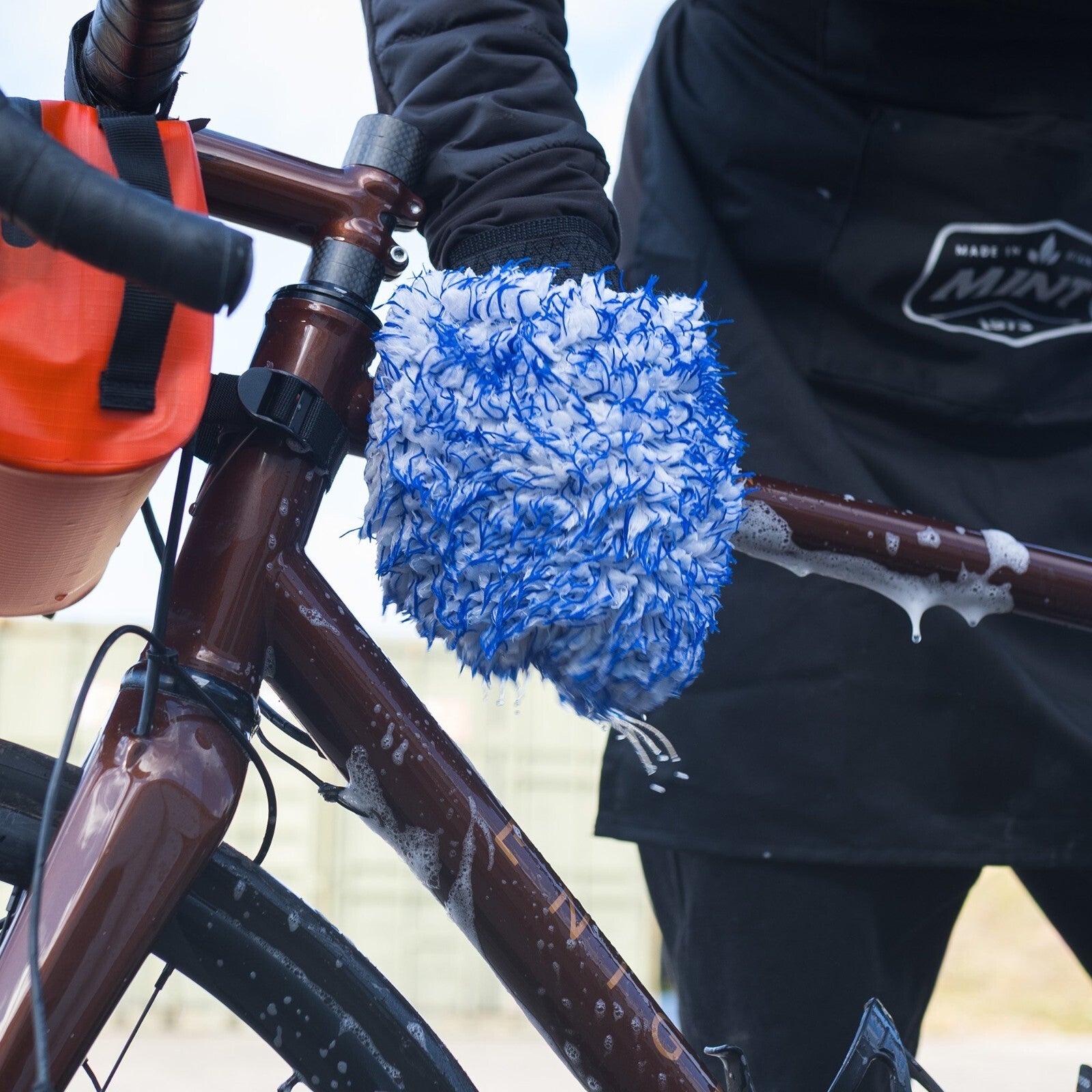 Oxford Plush Microfibre Motorcycle Motorbike Cleaning Detailing Wash Mitt OX279