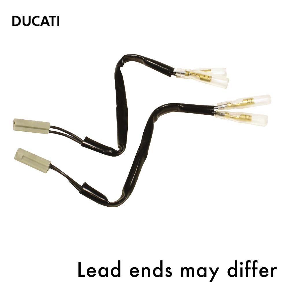 Oxford Motorbike Motorcycle Indicator Leads Ducati (2 Pack) OX898
