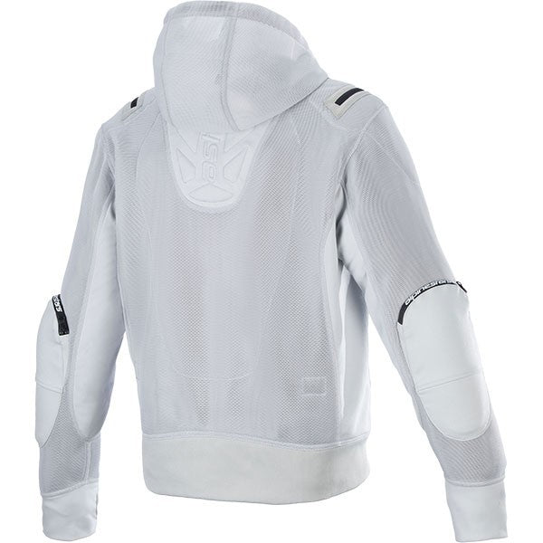 Alpinestars Moflow Air Tech Men’s Vented Summer Motorcycle Motorbike Hoodie Grey