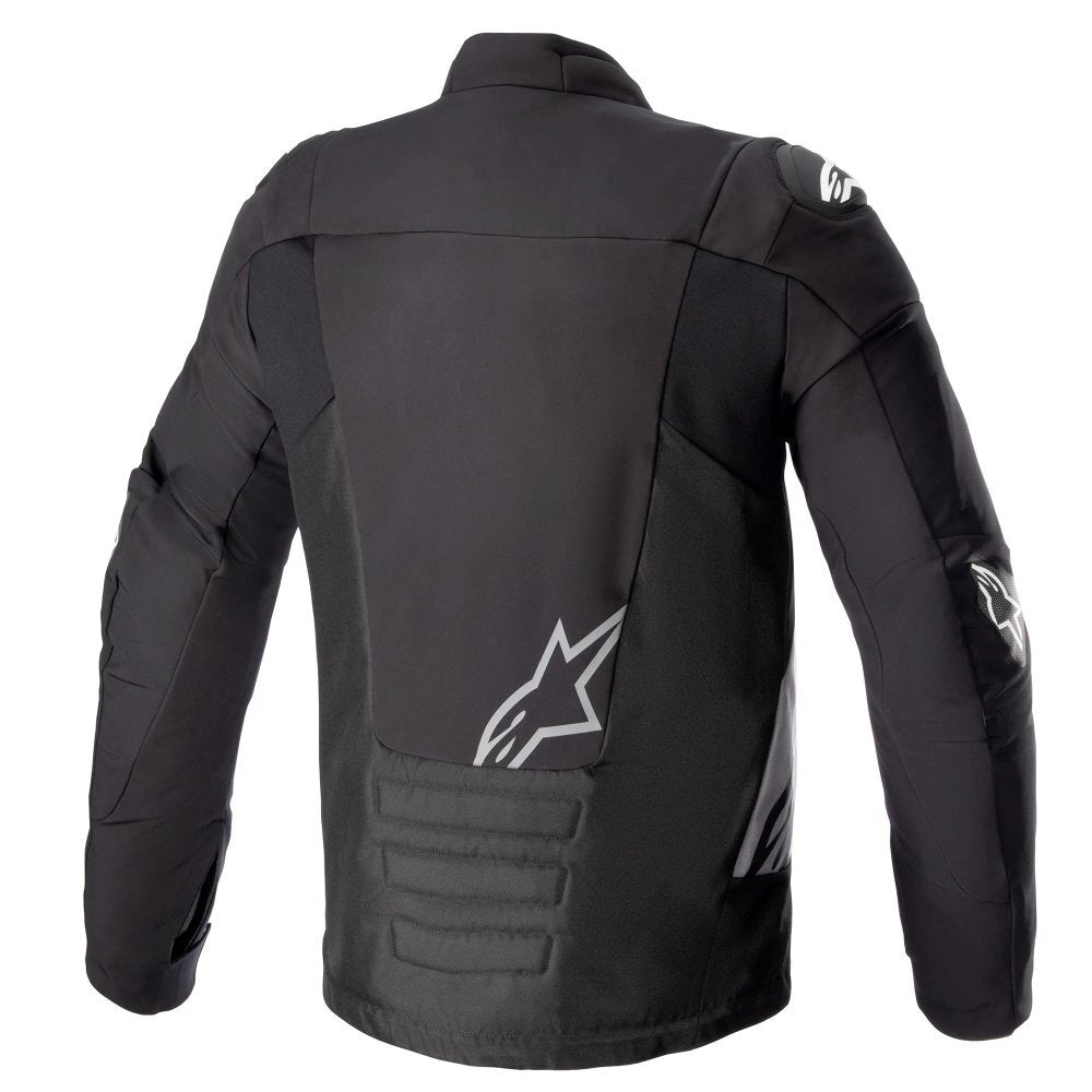 Alpinestars SMX Waterproof Motorcycle Motorbike Softshell Jacket Black Grey