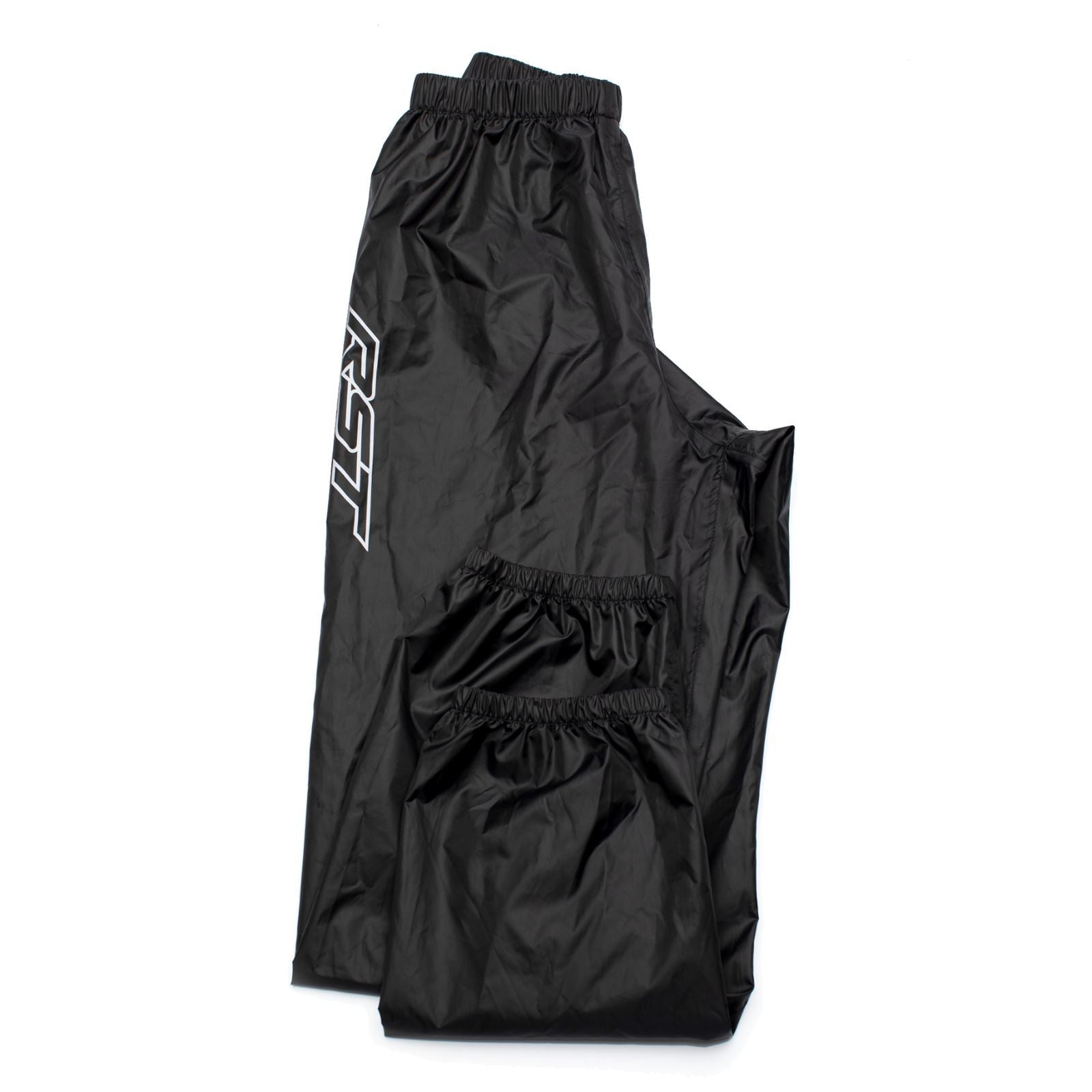 RST Waterproof Lightweight Motorcycle Motorbike Rain Over Pants Black