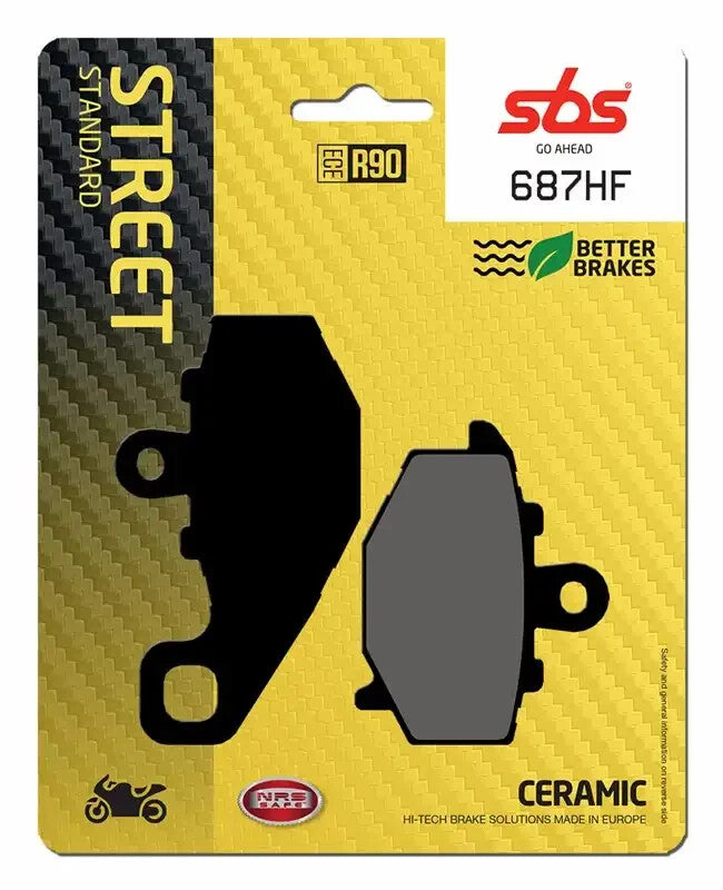 SBS 687HF Ceramic Brake Pads