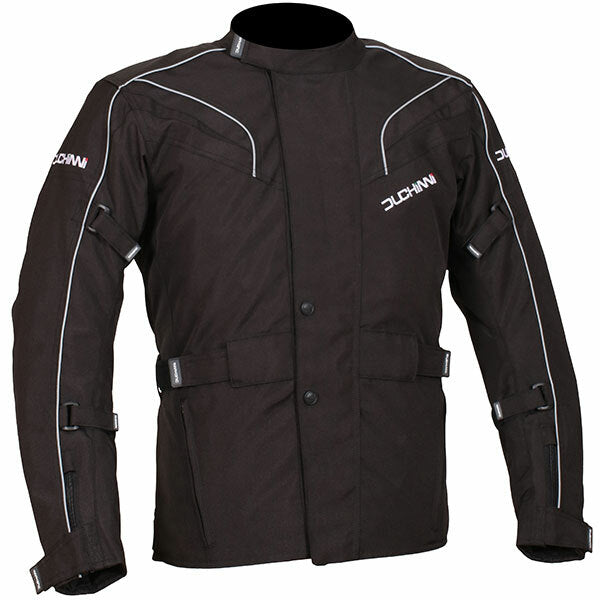 Duchinni Hurricane Plus Size Motorcycle Motorbike Textile Waterproof Jacket Blk