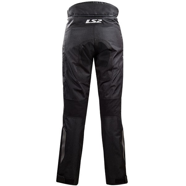 LS2 Ladies Chart Evo Waterproof Motorcycle Motorbike Textile Jeans - Black - L