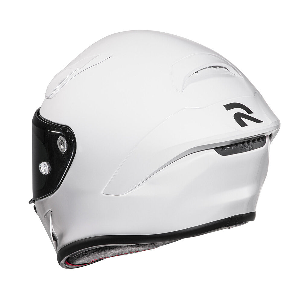 HJC RPHA 1 Light Weight Race FIM ACU Motorcycle Motorbike Helmet - Gloss White