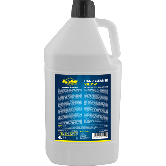 Putoline Skin Friendly Effective Hand Cleaner Yellow 4L Cartridge - 74202