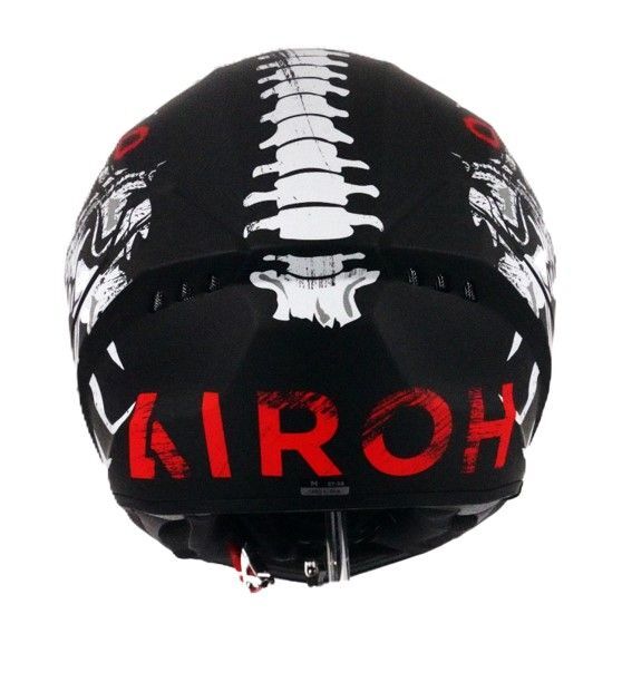 Airoh Connor ECE2206 Full Face Motorcycle Motorbike Helmet Black Myth Matt