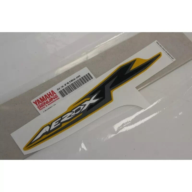 Genuine Yamaha YQL50 Aerox 2006 Side Cover Decal Emblem Graphic - 3C6-F83B6-00