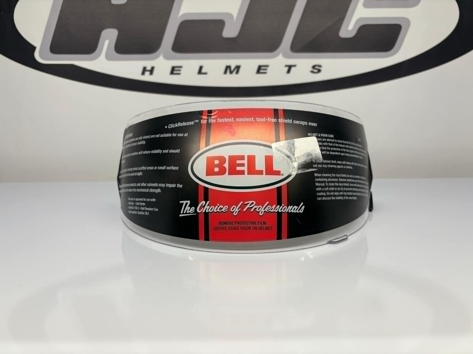 Ex-Display Bell Star / RS-2 Clear Visor With Pinlcok - P157-CS-FS Helmet Visor