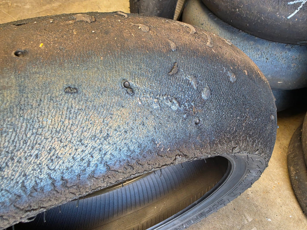 Pirelli Diablo Superbike SC1 200/60-17 Used BSB Scrub Motorcycle Tyre - RS3