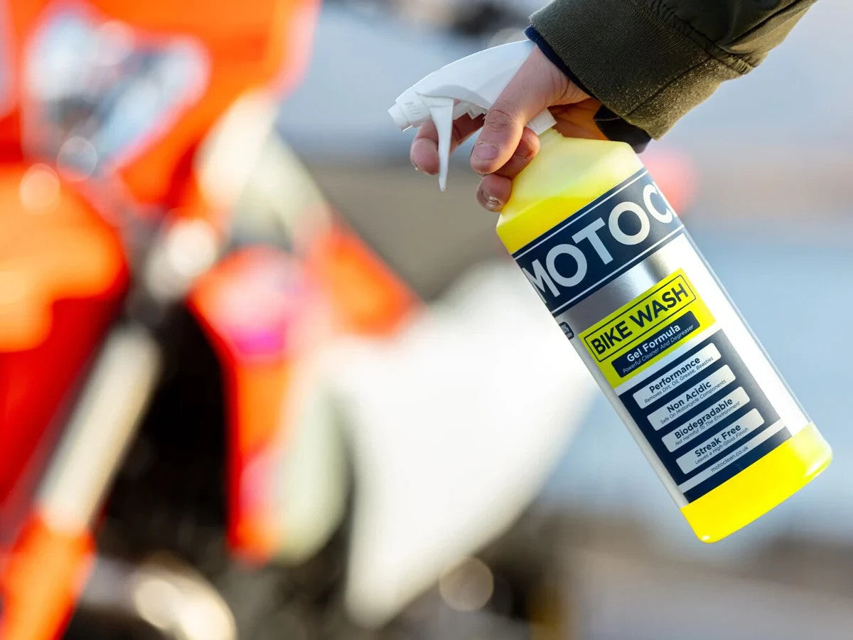 Motoclean Gel Motorcycle Motorbike Bike Wash Non Acidic Cleaner Degreaser - 1L