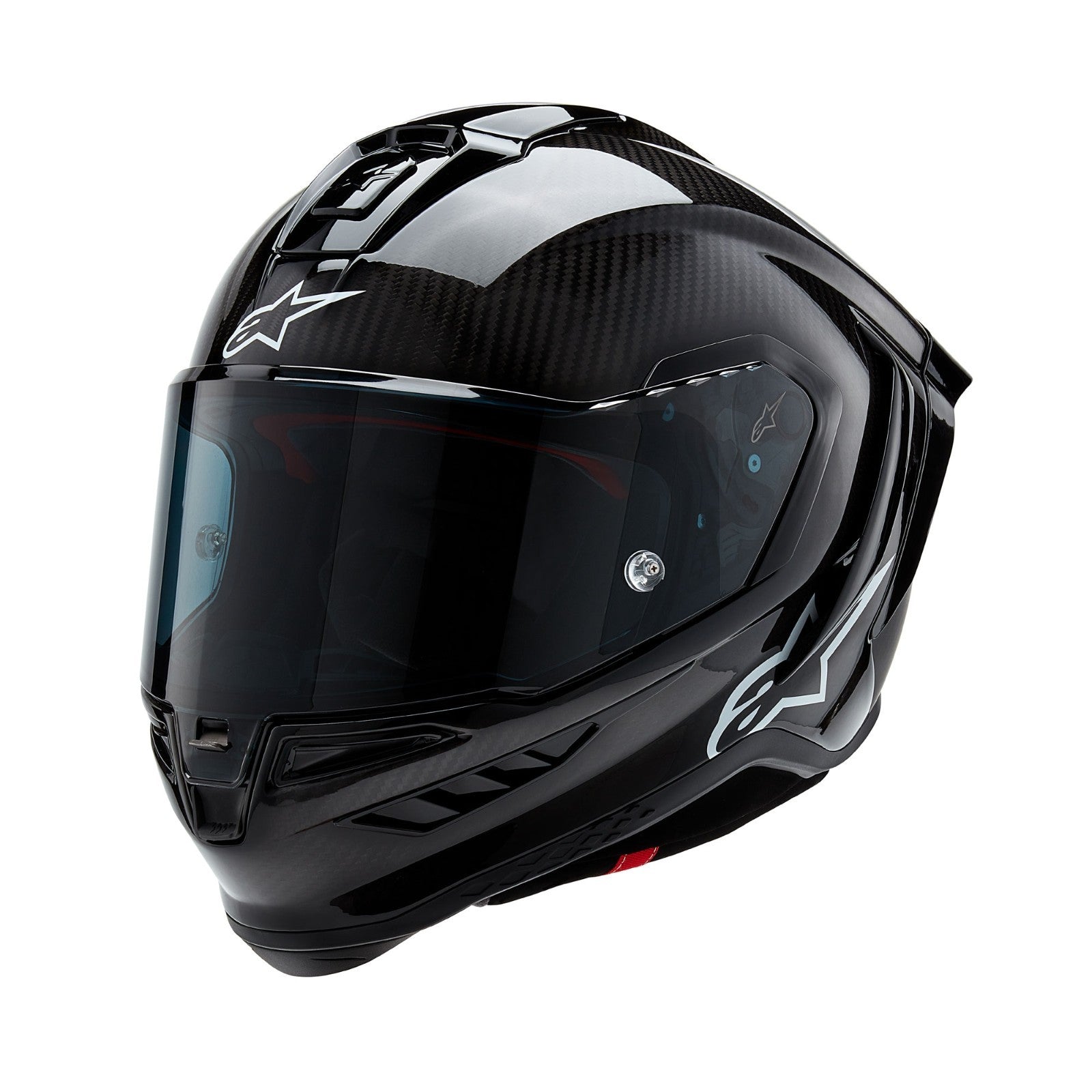 Alpinestars Supertech R10 Solid Carbon Fiber FIM Motorcycle Motorbike Helmet