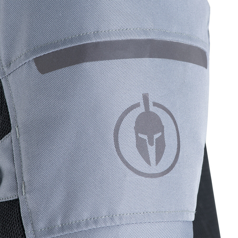 Oxford Spartan Air Mesh Vented Summer Motorcycle Motorbike Jacket Grey Black