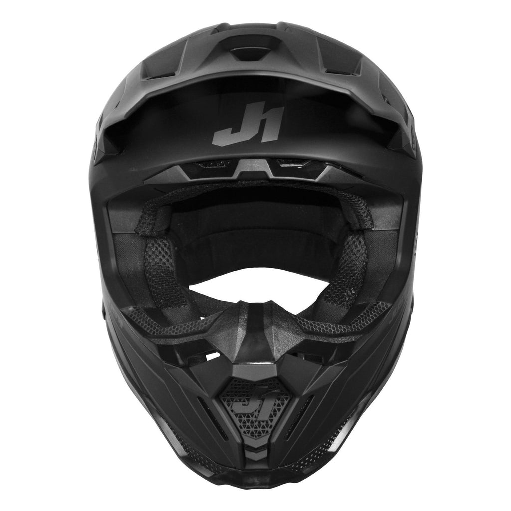 Just1 J40 Motocross MX Off Road Motorcycle Motorbike Helmet Matt Black