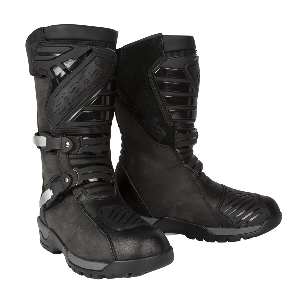 Spada Raider CE Waterproof Motorcycle Motorbike Adventure Style Boot - Black