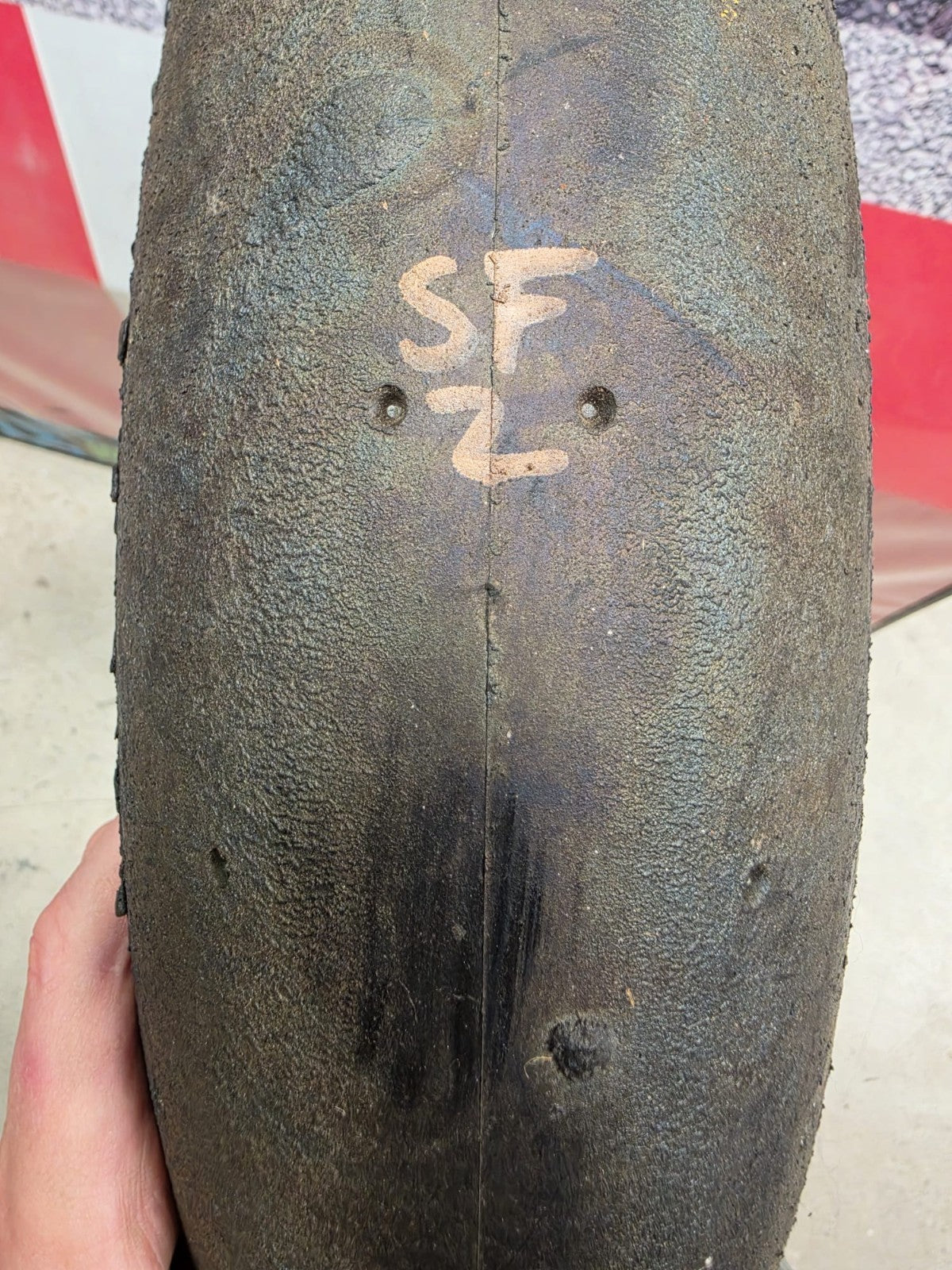 Pirelli Diablo Superbike SC1 125/70-17 Used BSB Scrub Motorcycle Tyre - SF2
