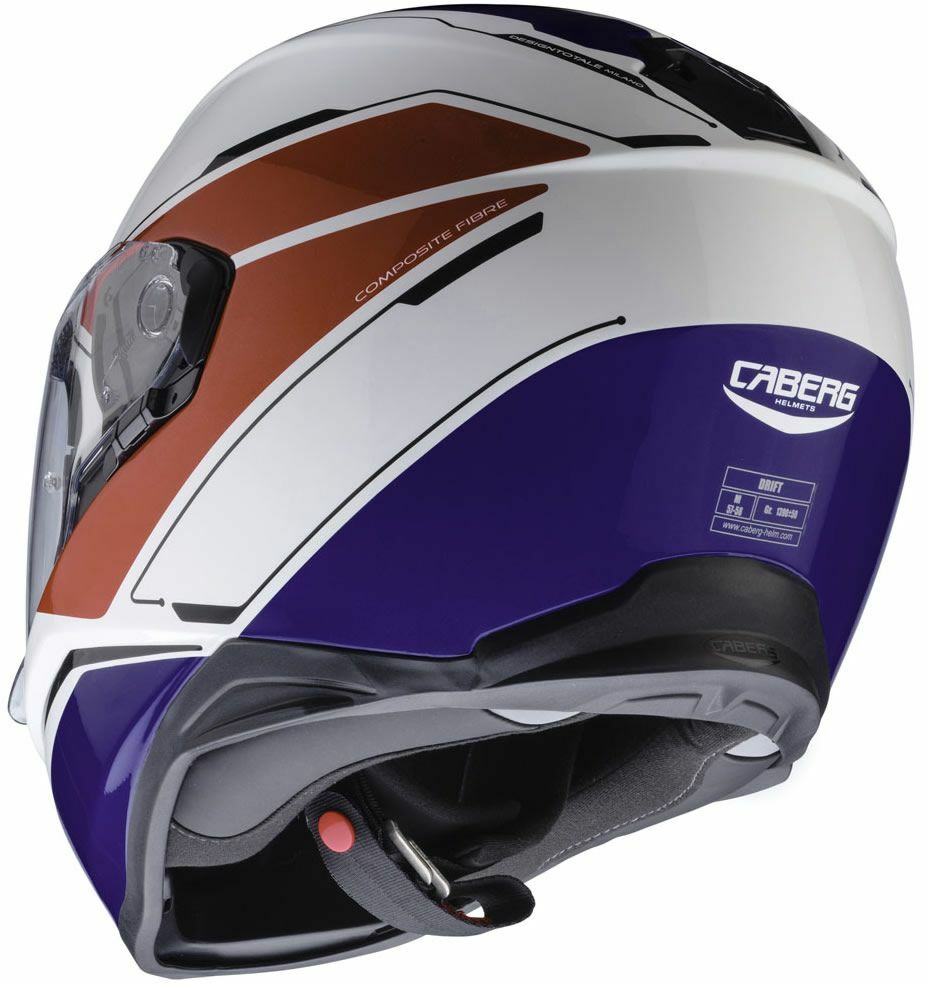 Caberg Drift - Tour Full Face Motorcycle Motorbike Helmet - Red/White/Blue