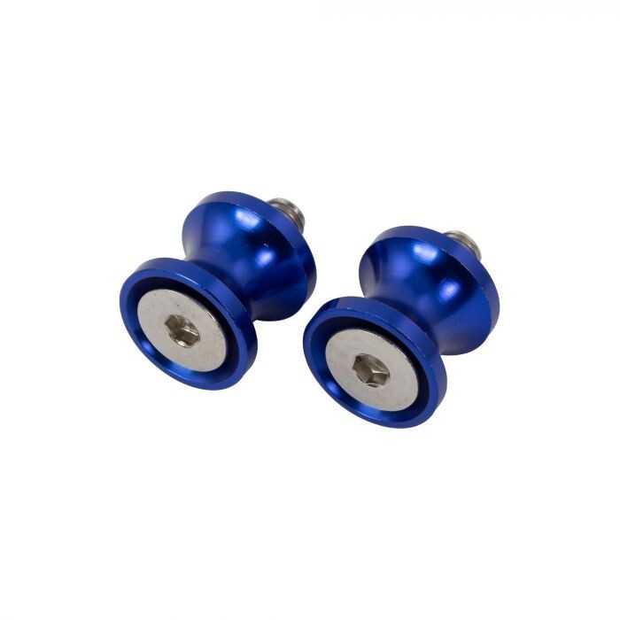 Bike It Blue 8mm 1.25 Pitch Paddock Stand Bobbins  -  PDSBOB8BU