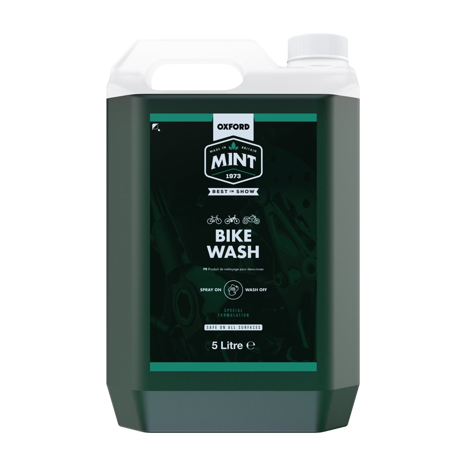 Oxford Mint Motorcycle Motorbike Wash 5Litre All Purpose Bike Cleaner
