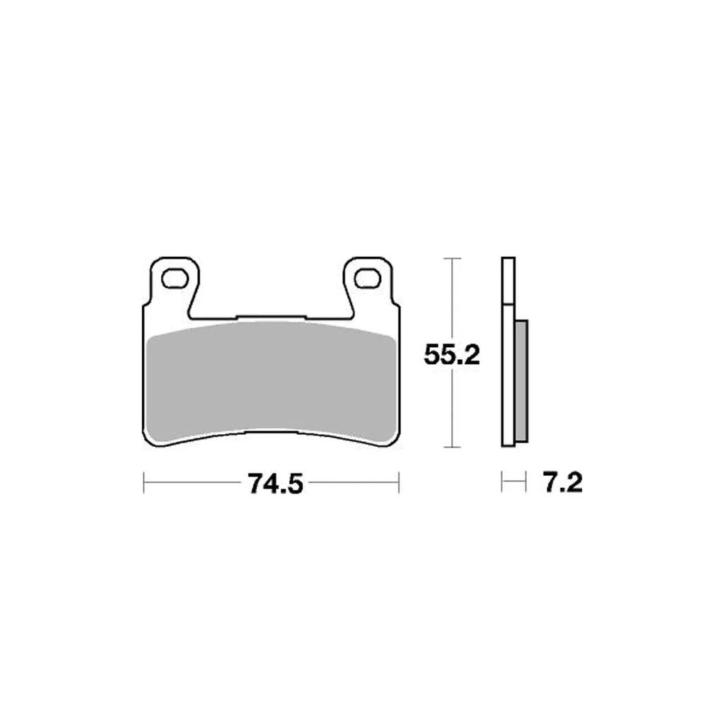 Armstrong Brake Pads - APR334SF - PAD320286 - FA296/265