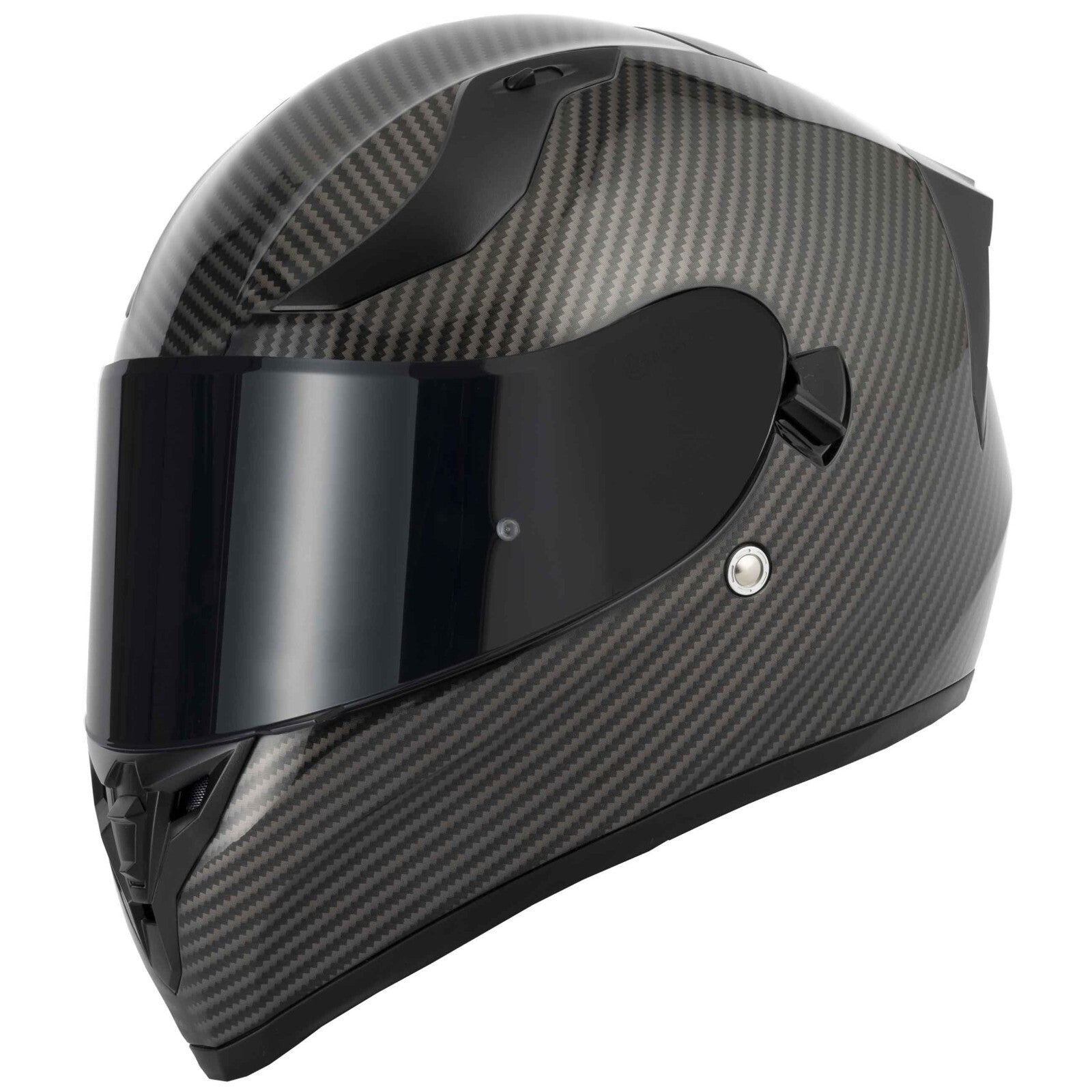 VCAN H128 Full Face Venom Carbon ACU Gold ECE 2206 Motorcycle Motorbike Helmet