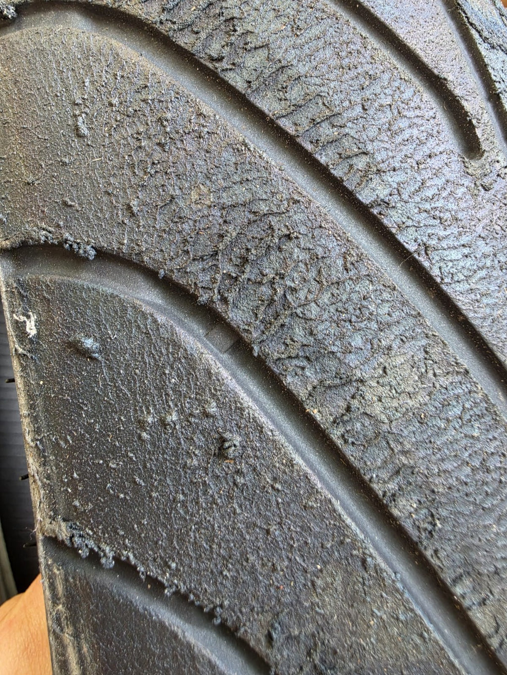 Pirelli Diablo Wet 200/60-17 part worn front BSB scrub tyre