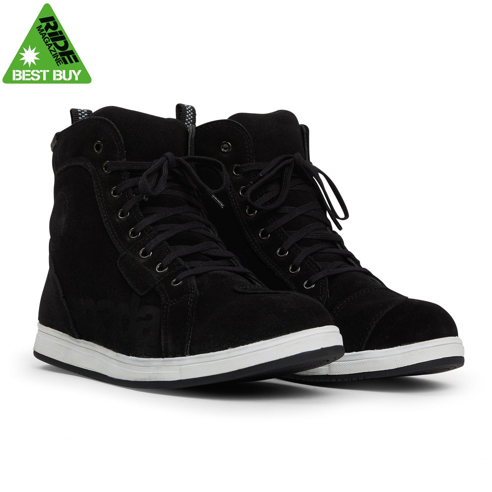 Spada Striders CE Waterproof Motorcycle Motorbike Casual Look Ankle Boot - Black