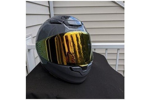 Genuine Shoei CWR-F2 PN Spectra Gold Mirror Pinlock Ready Visor NXR 2, X-SPR Pro