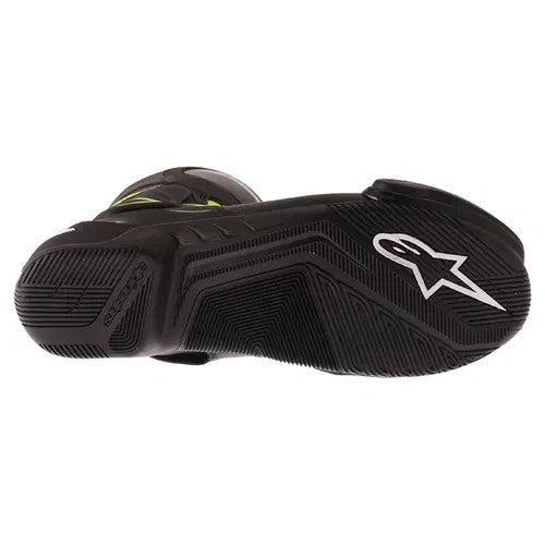 Alpinestars SMX-6 V2 Men‘s Motorcycle Motorbike Track Race Boots Black Yellow Fl