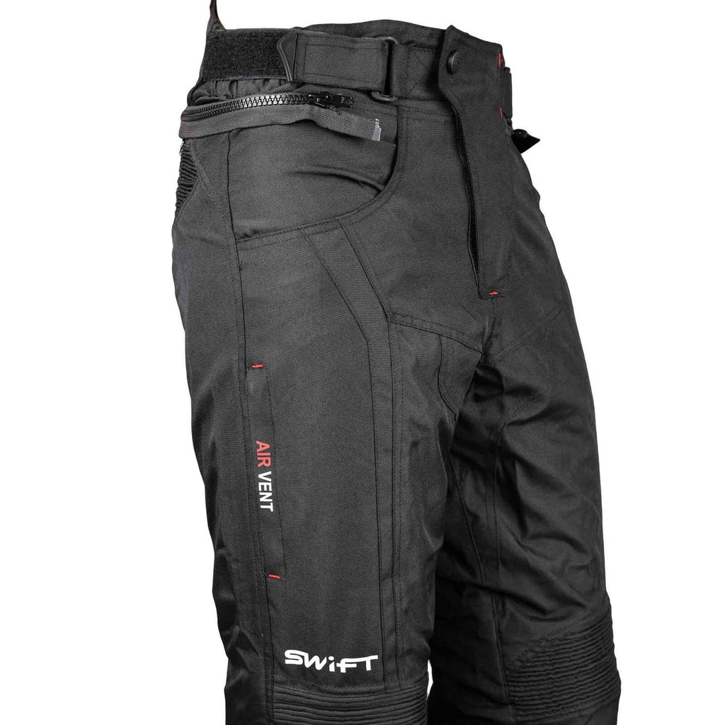 Swift S1 Waterproof Motorcycle Motorbike Textile Armoured Road Pants