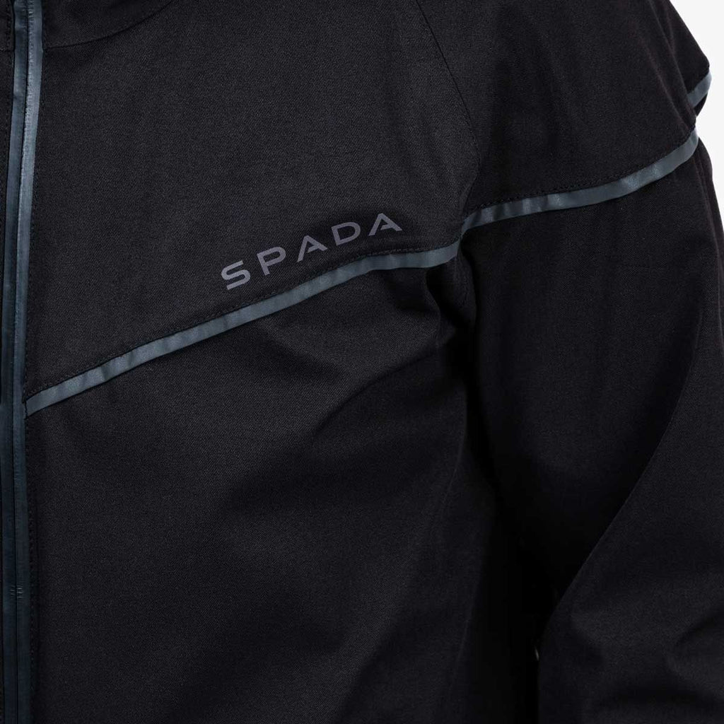 Spada Dash CE Mens Waterproof Light Motorcycle Motorbike Jacket Stealth Black