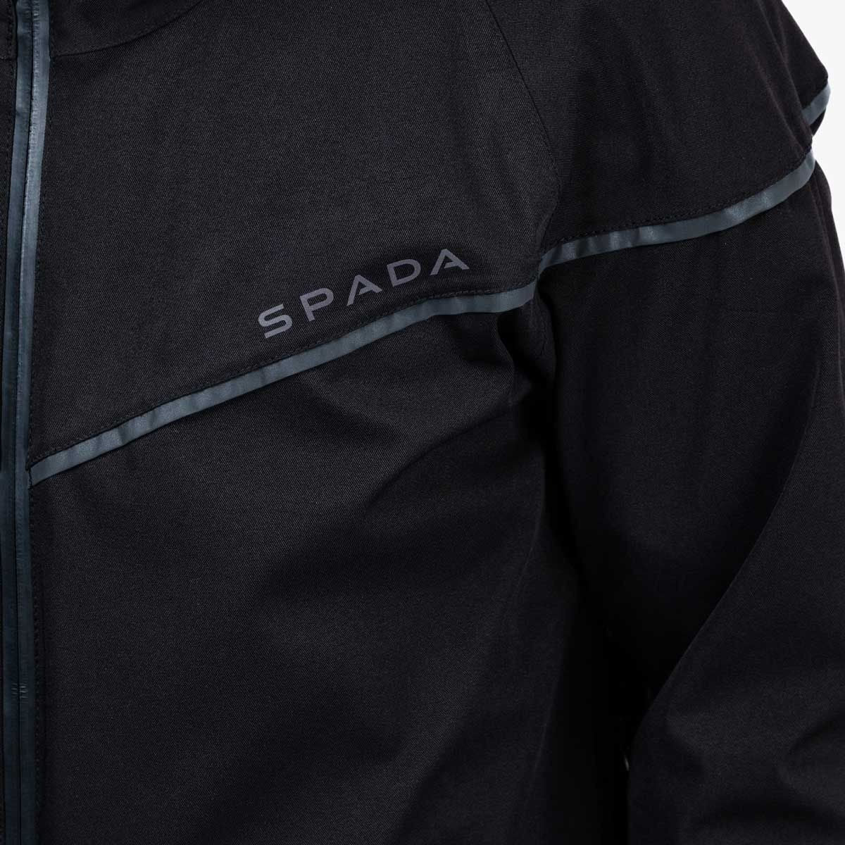 Spada Dash CE Mens Waterproof Light Motorcycle Motorbike Jacket Stealth Black
