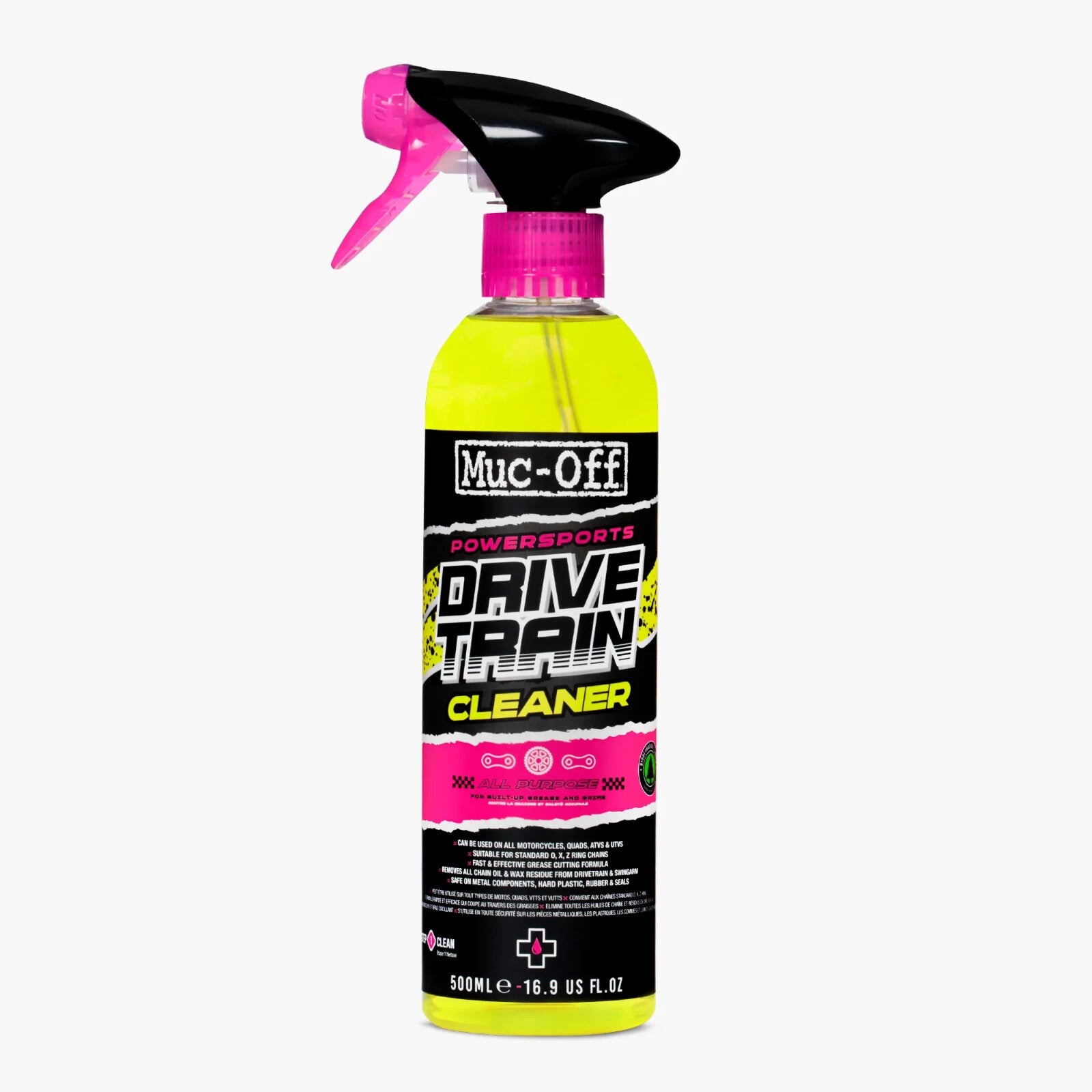 Muc-Off Motorcycle Motorbike ATV Powersports Drivetrain Cleaner - 500ml
