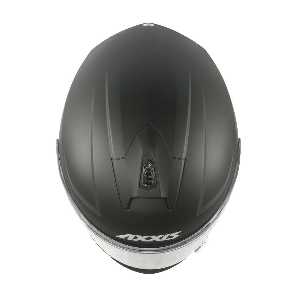 Draken S Solid Full Face ECE 2206 Motorcycle Motorbike Helmet Plain Matt Black