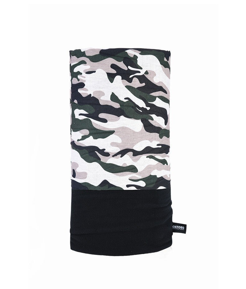 Oxford Motorcycle Motorbike Scooter Fleece Balaclava Neck Warmer Camo