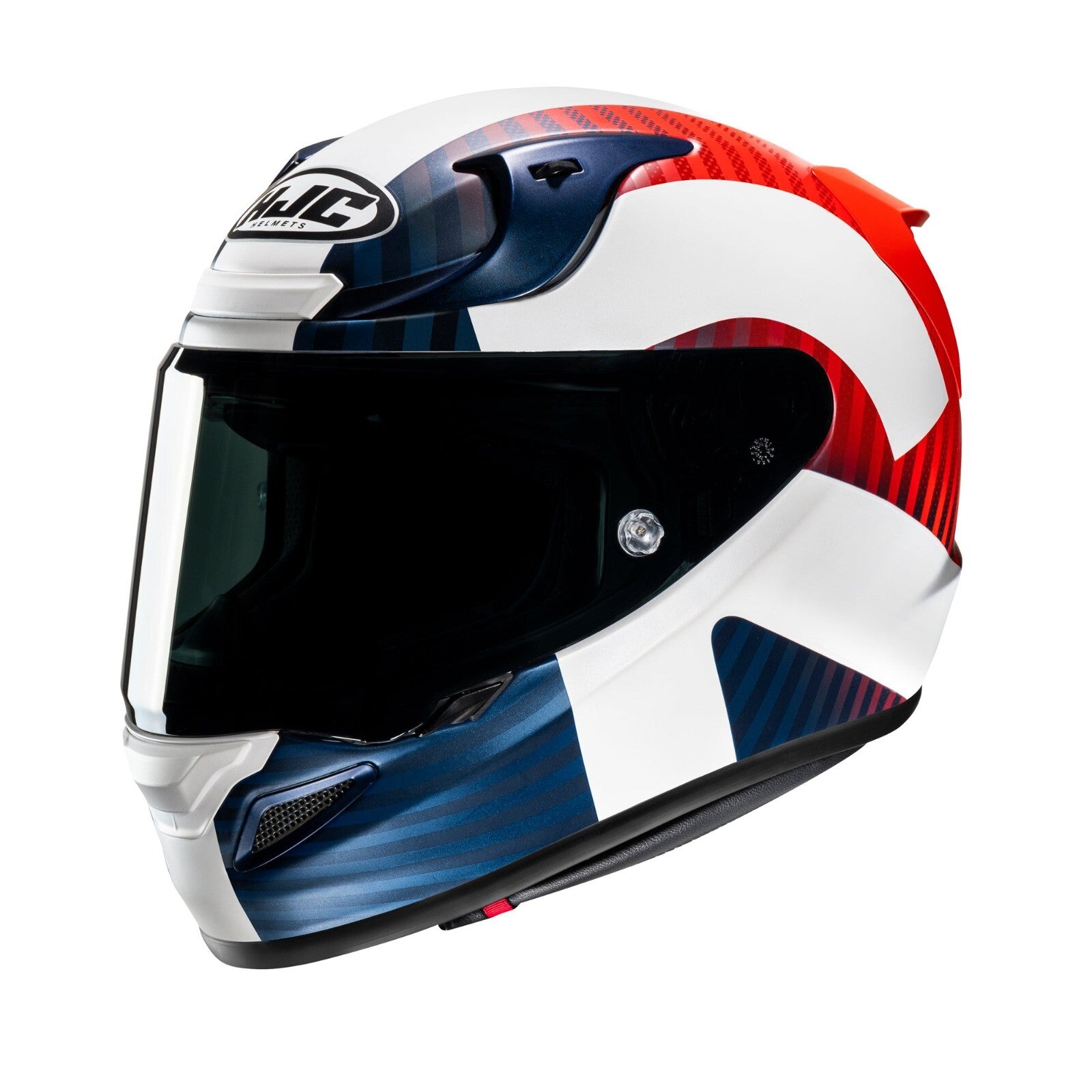 HJC RPHA 12 Ottin MC21SF Red/White/Blue Full Face Motorcycle helmet - ECE 22.06